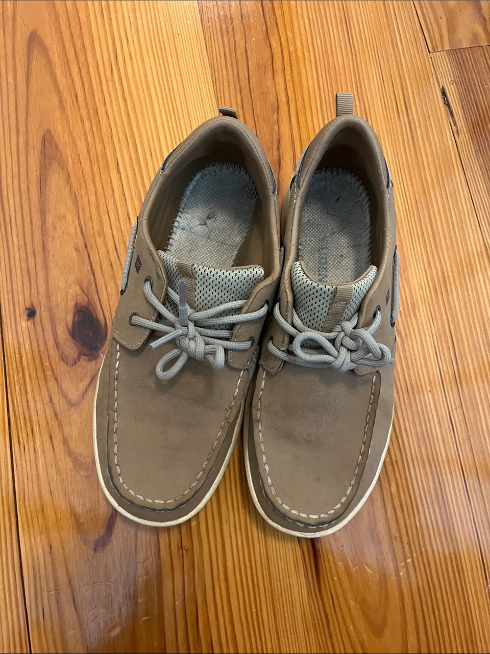 Sperry Youth Casual Boat Shoes in Brown